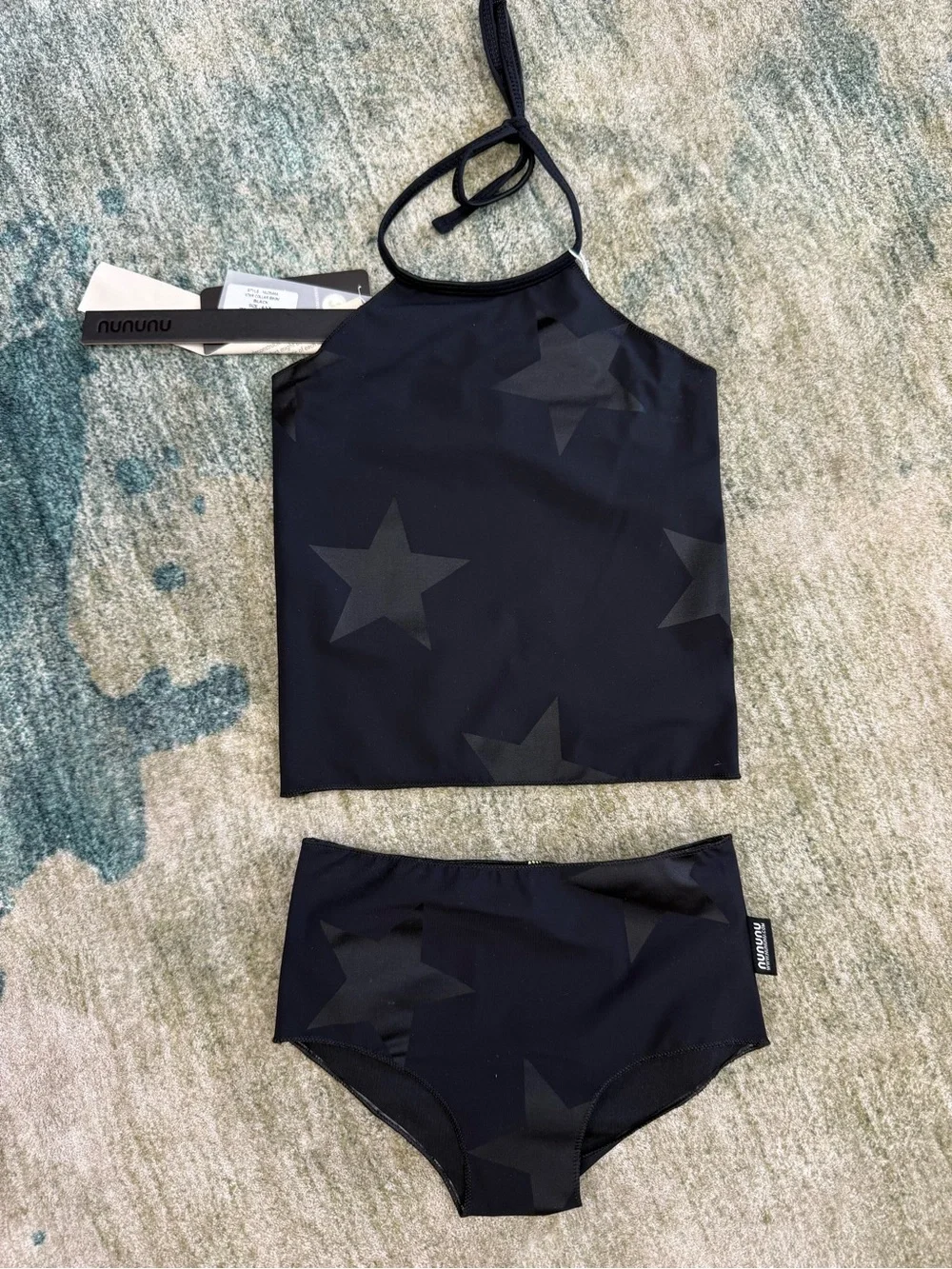 New Nununu 4/5 black Tankini